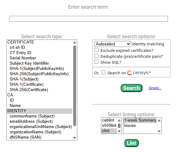 crt.sh: How to Discover SSL/TLS Certificates and Subdomains Using Certificate Transparency
